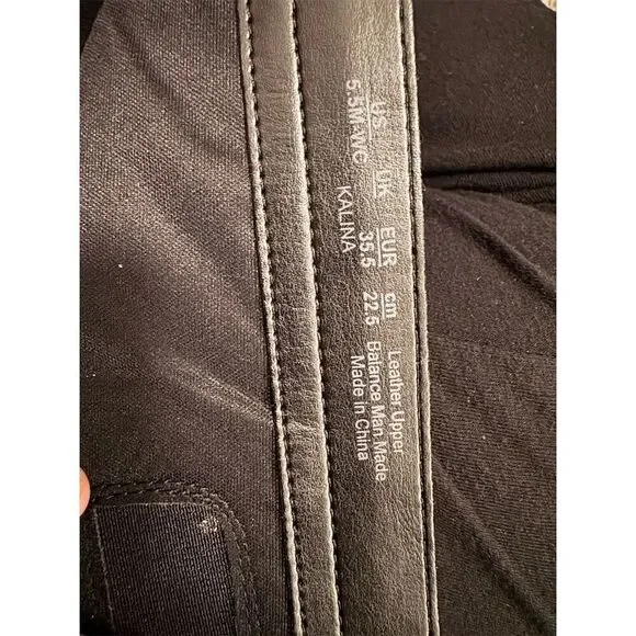 Naturalizer Women's Black Knee High Boots Wide Calf Size 5.5 - Picture 10 of 10